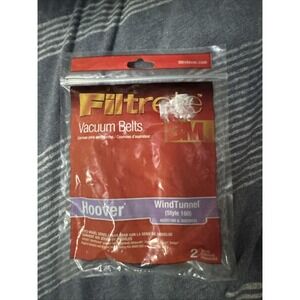 Filtrete‎ 3M Vacuum Belt Hoover Wind Tunnel Style 160 *Brand New Sealed